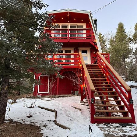 Maison Solange-Red Barn Farmhouse Style- Moonridge Big Bear City Exteriör bild
