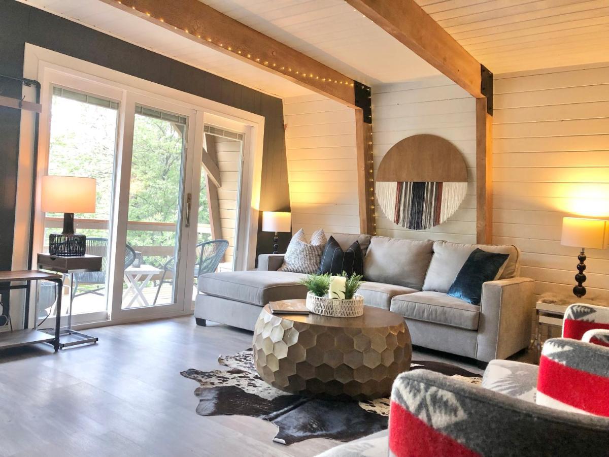 Maison Solange-Red Barn Farmhouse Style- Moonridge Big Bear City Exteriör bild